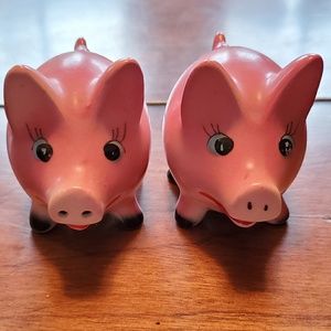 🌝Vintage Pig Salt/Pepper Shakers